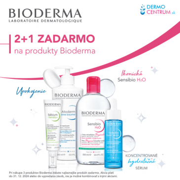 Bioderma 2+1 ZADARMO