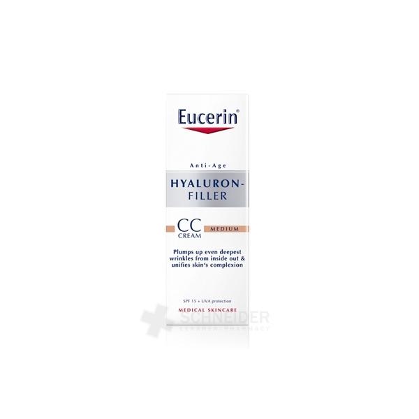 Eucerin HYALURON-FILLER CC krém stredne tmavý