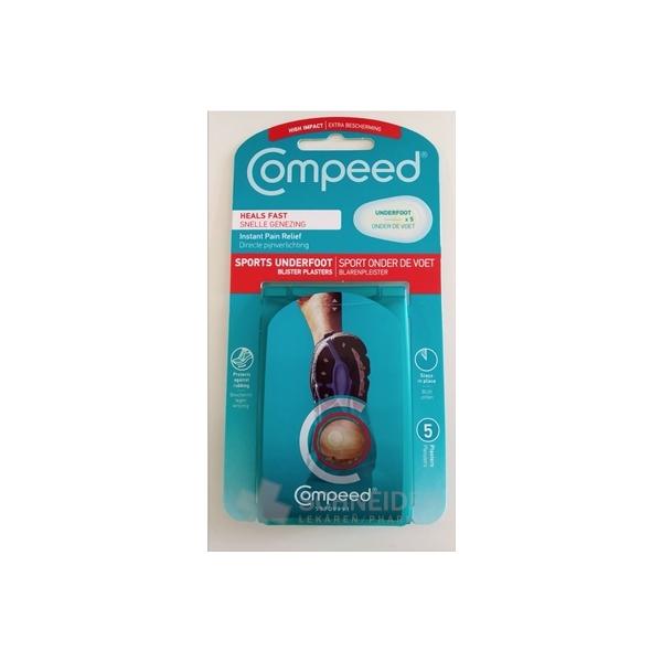 Compeed NÁPLASŤ ŠPORT na pľuzgiere na chodidlách