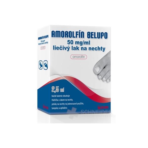 AMOROLFÍN BELUPO 50 mg/ml liečivý lak na nechty