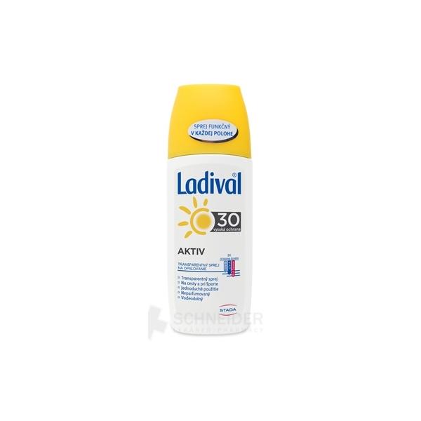 Ladival AKTIV SPF 30 Transparentný sprej