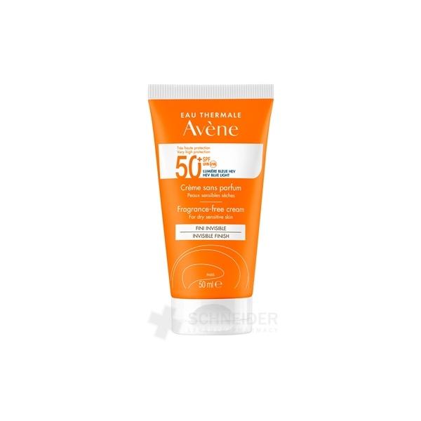 AVENE KRÉM bez parfumácie SPF50+ INVISIBLE FINISH