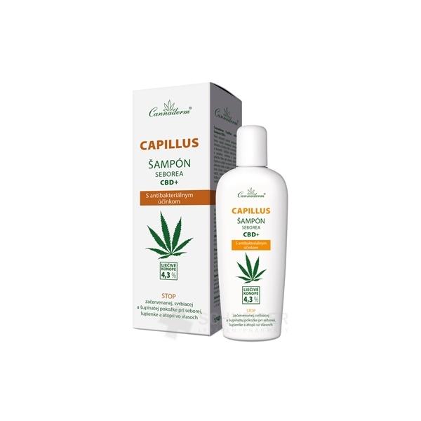 Cannaderm CAPILLUS šampón seborea CBD+